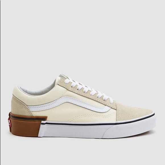 Vans Old Skool Gum Block Classic White - Picture 1 of 6